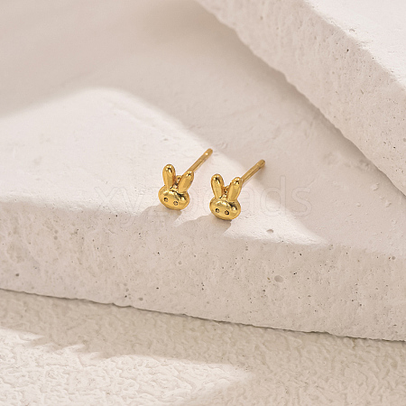 Stainless Steel Stud Earrings TY5143-1-1