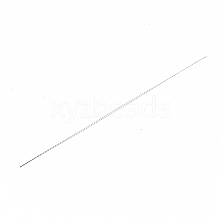 Iron Big Eye Beading Needles TOOL-N006-01-01-1