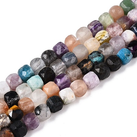 Natural Mixed Gemstone Beads Strands G-N342-127-1