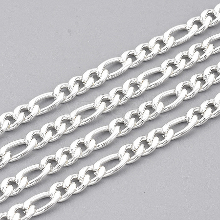 304 Stainless Steel Figaro Chains CHS-T002-05B-1