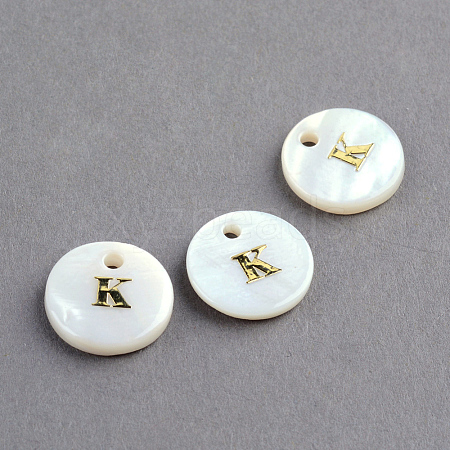 Freshwater Shell Pendants LS-SSHEL-S249-K-1