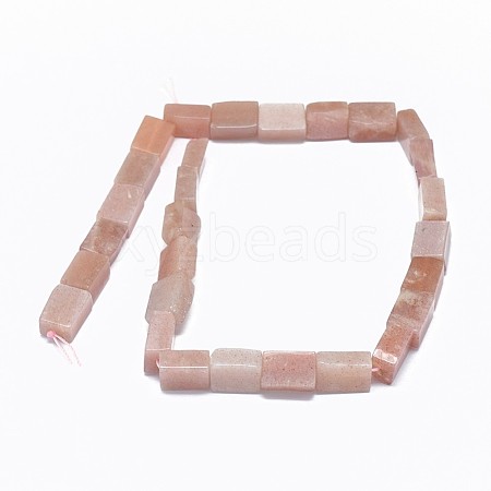 Natural Sunstone Beads Strands G-F632-09A-1