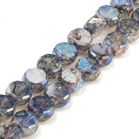 Imitation Jade Glass Beads Strands GLAA-P058-05A-06-1