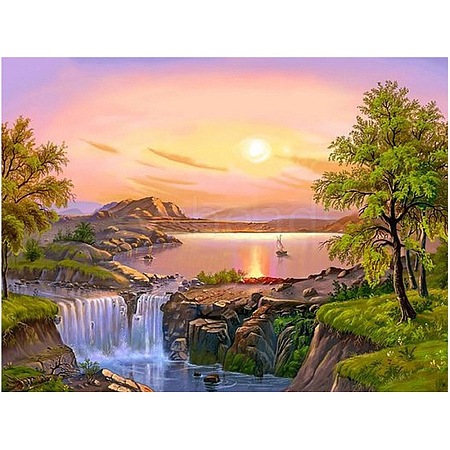 Scenery DIY Diamond Painting Kit PW-WG92649-05-1