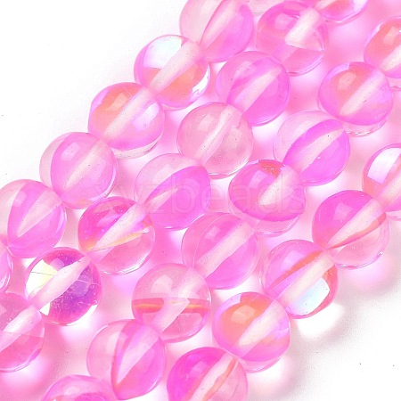 Transparent Glass Beads GLAA-B022-8mm-01-1