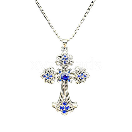 Alloy Pendant Necklaces WG8265-5-1