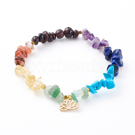 Chakra Jewelry BJEW-JB06083-1