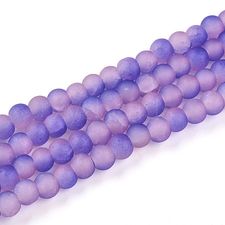 Crackle Glass Beads X1-GLAA-N009-4mm-08-1
