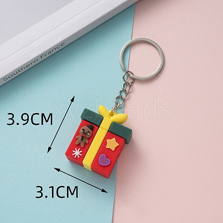 PVC Plastic Keychain PW-WG3A7B9-21-1