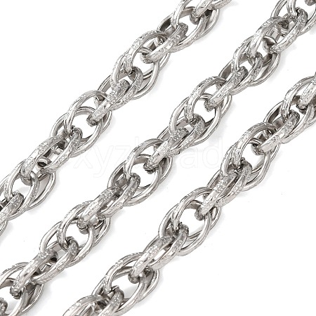 304 Stainless Steel Rope Chains CHS-A021-07D-P-1