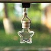 Star Glass Empty Refillable Car Perfume Bottle PW-WGCBE1F-01-2