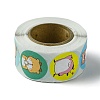 Cartoon Patterns Paper Gift Sticker Rolls DIY-R083-03I-3