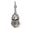 316 Surgical Stainless Steel Pendants STAS-Z073-114AS-1