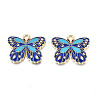 Alloy Enamel Pendants ENAM-N055-105C-2