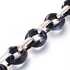 Transparent Acrylic Handmade Cable Chain AJEW-JB00547-06-1