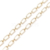 Brass Cable Chain Necklace for Men Women NJEW-JN03820-5