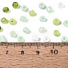 Opaque & Transparent Inside Colours 6/0 Glass Seed Beads SEED-F004-4mm-04-4