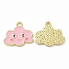 Alloy Enamel Pendants ENAM-B054-12G-2