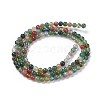 Natural Indian Agate Bead Strands X-G-A130-3mm-K12-3