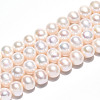 Natural Cultured Freshwater Pearl Beads Strands PEAR-N016-09D-1