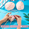 2 Skeins Polyester Yarn for Knitting & Crochet OCOR-TA0003-09A-5