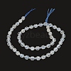 Natural White Topaz Beads Strands G-O201B-30-2