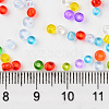 8/0 Transparent Colours Glass Seed Beads SEED-T005-08-2