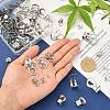 90Pcs 6 Styles 304 Stainless Steel Ball Chain Connectors STAS-CJ0002-11-4