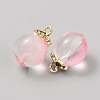 Glass Pendants GLAA-WH0035-41G-03-2