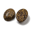 Natural Elephant Skin Jasper/Miriam Stone/Calligraphy Stone Cabochons G-C115-01A-24-2