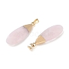 Natural Rose Quartz Pendants GG-CBA9F30-03G-07-2