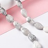 Natural Howlite Beads Strands G-L242-13-2