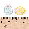 Opaque Resin Cabochons CRES-M037-08D-4