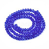 Glass Beads Strands EGLA-A034-T1mm-D31-3