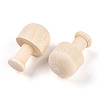 Unfinished Wood Mushroom Ornaments WOOD-T032-10-2