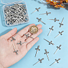 60Pcs Tibetan Style Alloy Pendants FIND-SC0023-91-3