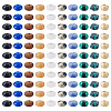 300Pcs 10 Styles Natural & Synthetic Mixed Stone Beads G-TA0003-01-3