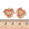 304 Stainless Steel Rhinestone Pendants STAS-U057-05G-01-3