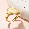 304 Stainless Steel Open Cuff Rings for Women STAS-Z108-05G-05-3