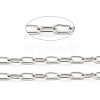 3.28 Feet 304 Stainless Steel Paperclip Chains X-STAS-H111-04P-A-2
