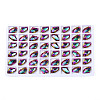 48Pcs Glass Rhinestone Cabochons MRMJ-N029-03-07-1