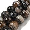 Natural Banded Agate Beads Strands G-NH0023-B01-01-1