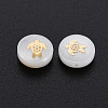 Natural Freshwater Shell Beads SHEL-S278-061-3