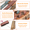   3 Rolls 3 Colors Ethnic Style Embroidery Polyester Ribbons OCOR-PH0001-22-7