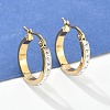 304 Stainless Steel Hoop Earrings EJEW-N0031-11G-1