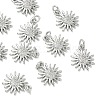 SHEGRACE Brass Micro Pave Cubic Zirconia Pendants XGRQ3D919-463P-1