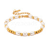 Stainless Steel Round Beaded Bracelets VG5654-5