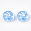 Transparent Acrylic Beads X-TACR-N002-04C-2