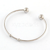 304 Stainless Steel Cuff Bangle Making X-STAS-R069-01-2