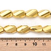 Electroplate Glass Beads Strands EGLA-F166-05B-5